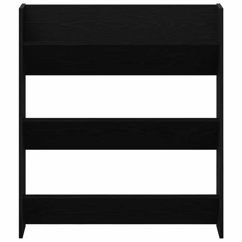 Szafka na buty na ścianę 2 pcs Czarny dąb 80 x 18 x 90 cm na Arena.pl