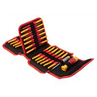 zestaw końcówek wkrętakowych z uchwytem 1000v 50 szt. - t n01-309