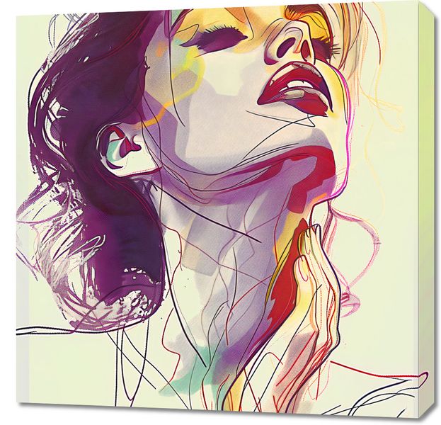 Obraz 70x70cm Płynność zdjęcie 1