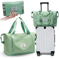 Bagaż podręczny torba podróżna 20×40×40 składana samolotu sportowa zielony