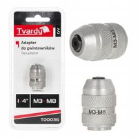 adapter do gwintowników 1/4" m3-m8 crv (150)