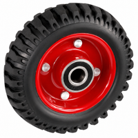 KÓŁKO TRANSPORTOWE GUMOWE PEŁNE 160 MM MOCNE ZESTAW KOMPLET