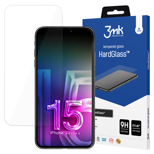 Apple iPhone 15 - 3mk HardGlass na Arena.pl