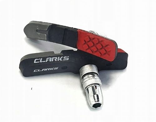 Klocki hamulcowe Clarks CPS301 MTB V-brake 72 mm czerwono-czarno-szare na Arena.pl