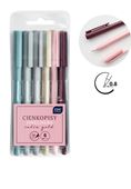 CIENKOPISY 6 KOL SATIN GOLD INTERDRUK