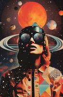 Plakat 56,6x86,4cm Kosmiczne Wizje