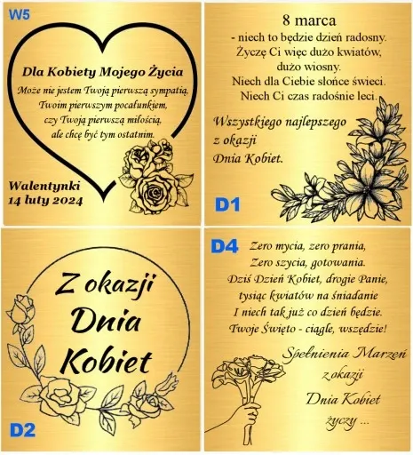 Złoty Łańcuszek Nieskończoność Celebrytka Grawer zdjęcie 6