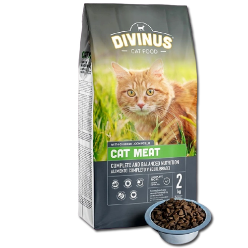 Divinus Cat Meat dla kotów dorosłych 2kg na Arena.pl