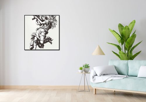 Plakat 80x80cm Anioł Wojny na Arena.pl