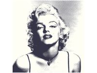 50X50CM MARILYN MONROE OBRAZ
