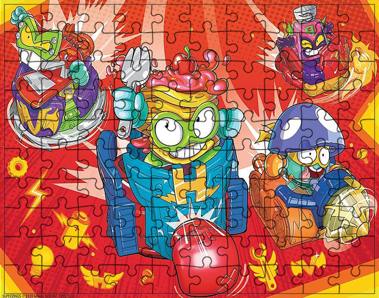 Puzzle Super Zings zdjęcie 1