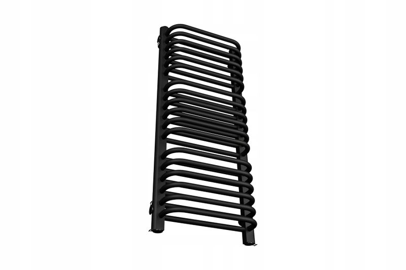 GRZEJNIK ŁAZIENKOWY OLD-SCHOOL 720x300 CZARNY MAT zdjęcie 2