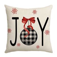 poszewka na poduszkę 45cm x 45cm motyw świąteczny joy pod178