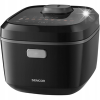 Garnek do gotowania ryżu warzyw RYŻOWAR 3L Sencor SRM 3900BK Indukcja