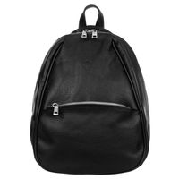 VERA PELLE plecak damski skórzany elegancki klasyczny V565 czarny