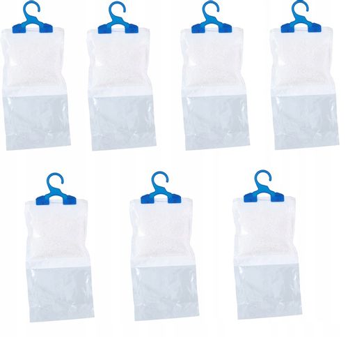 Pochłaniacz wilgoci+ wieszak do szafy,zestaw 7 sztuk, osuszacz wiszący na Arena.pl