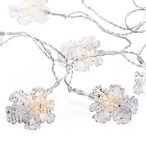 Lampki LED z klipsem Snowflake Clear na Arena.pl