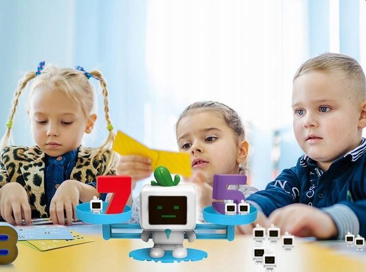 Prezent Pod Choinkę Gra Liczbowa Edukacyjna Robot zdjęcie 5