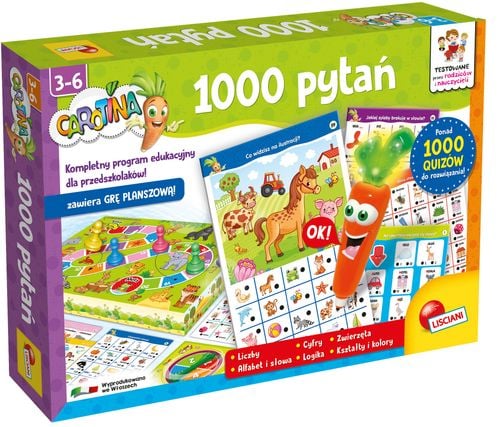 carotina lisciani 1000 pytań 1351 na Arena.pl
