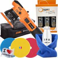 ADBL ROLLER D09125-02 MASZYNA POLERSKA POLERKA DO AUTA ZESTAW PASTY + PADY