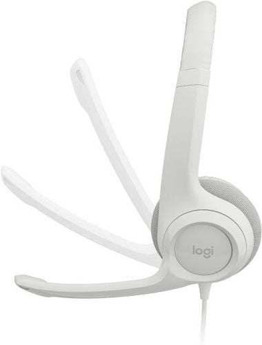 Słuchawki LOGITECH USB Computer Headset H390 Biały 981-001286 na Arena.pl