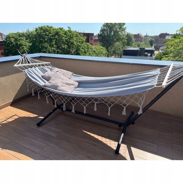 Hamak ogrodowy 200x150cm Gardlov zdjęcie 10