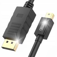 Unitek Y-C611BK Kabel miniDisplayPort DP M/M 2m