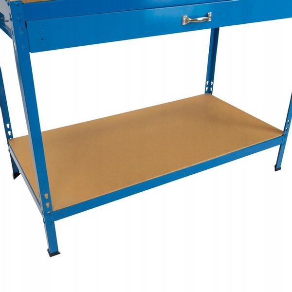 STÓŁ WARSZTATOWY ROBOCZY NARZĘDZIOWY GARAŻ BLAT HAKI zdjęcie 9