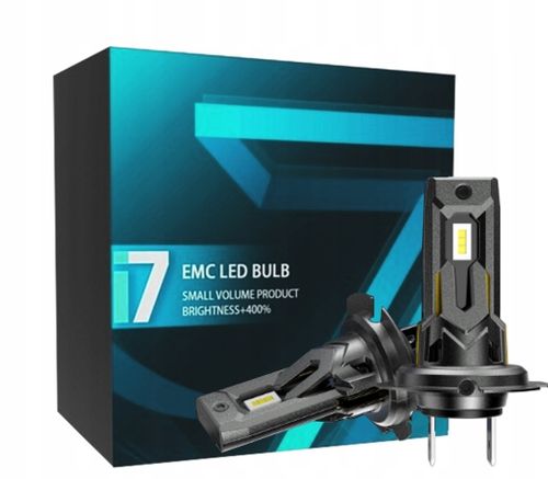 Żarówki H7 LED CSP biała 6500K 1do1 12V CANBUS CAN MOCNE WIECEJ ŚWIATŁA na Arena.pl