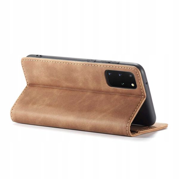 Spacecase Wallet Galaxy S20+ Light Brown zdjęcie 14