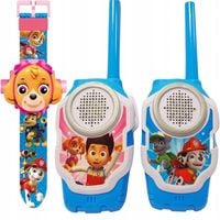 PSI PATROL ZESTAW DO ZABAWY ZEGAREK Z PROJEKTOREM SKYE + 2x WALKIE TALKIE