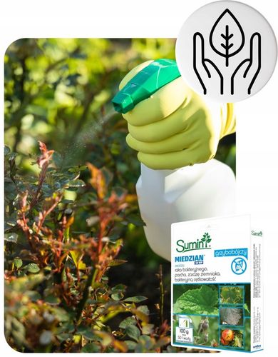 Oprysk Preparat Środek Owadobójczy + Grzybobójczy Miedzian+Mospilan ZESTAW na Arena.pl