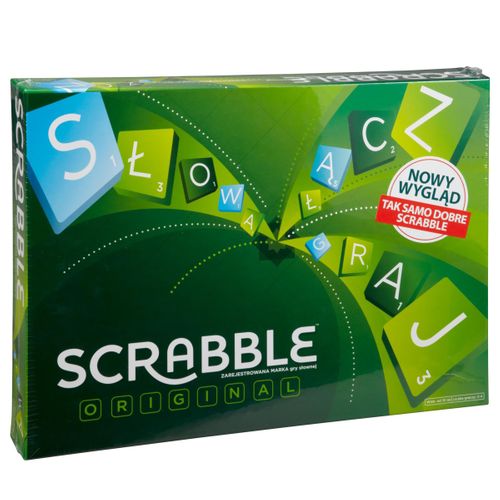 MATTEL SCRABBLE Original gra planszowa na Arena.pl