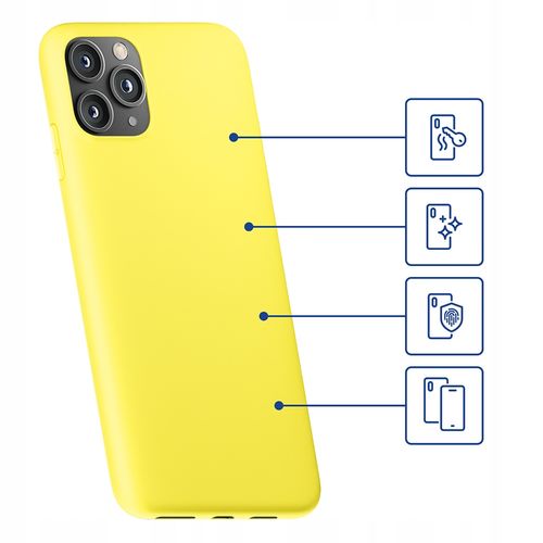 Matowe etui na Apple iPhone 14 - 3mk Matt Case lime na Arena.pl