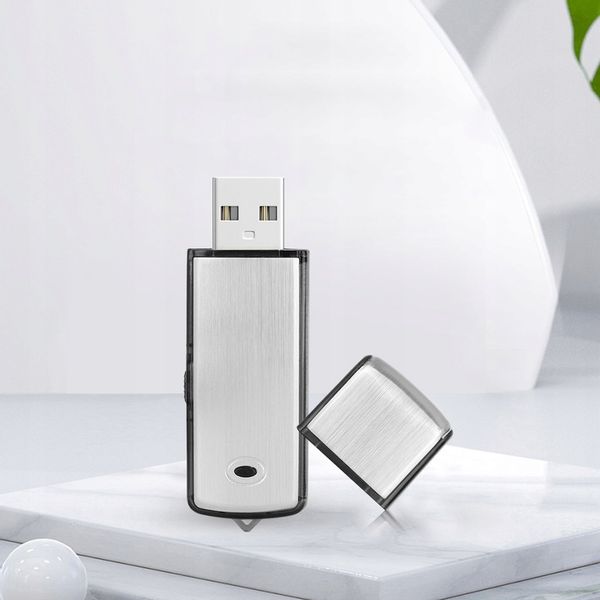 Mini Dyktafon szpiegowski podsłuch PENDRIVE ukryty rejestrator głosu USB zdjęcie 3