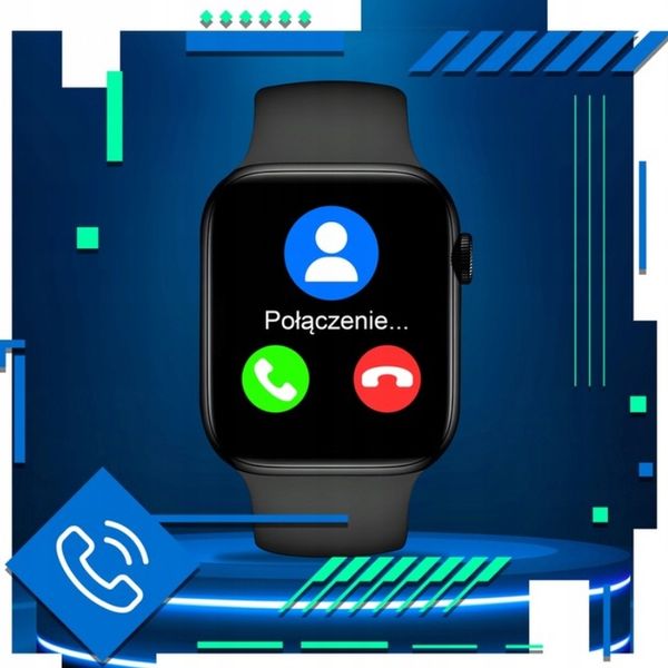 SMARTWATCH zegarek SMARTBAND do IPHONE HUAWEI PULSOMETR KROKOMIERZ AMOLED zdjęcie 6