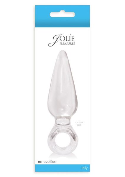 JOLIE PLEASURES MEDIUM CLEAR korek analny zdjęcie 1