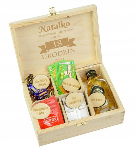PUDEŁKO NIEZBĘDNIK PREZENT NA 18 30 40 50 URODZINY na Arena.pl
