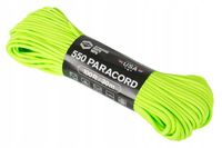 Linka Paracord - USA MIL-SPEC 550-7 - 4mm - 30m - Neon Green