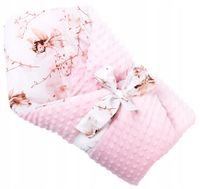 ROŻEK NIEMOWLĘCY MINKY 80X80CM WZORY