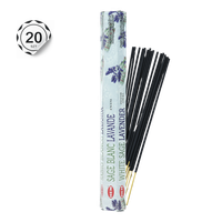 kadzidełka hem white sage lavender 20szt.