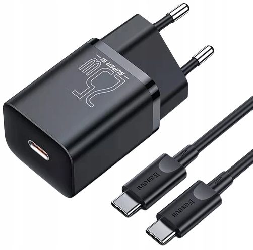 Baseus ładowarka sieciowa 25W USB-C kabel zdjęcie 2