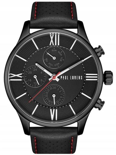 ZEGAREK MĘSKI PAUL LORENS EXCLUSIVE +GRAWER CHRONOGRAF KOMPLET na Arena.pl