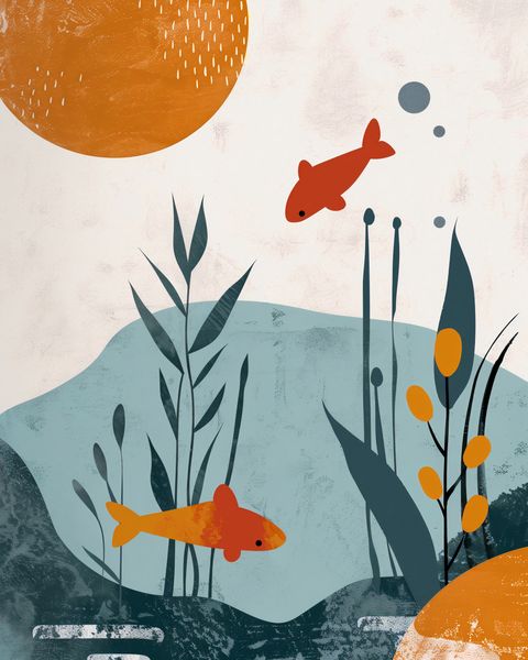 Plakat 40x50cm Podwodny Świat zdjęcie 1