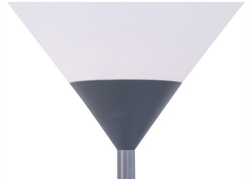 LAMPA podłogowa stojąca E27 + E14 60W szara na Arena.pl