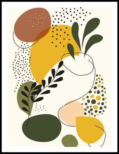 Plakat 60x80cm Botaniczne Impresje na Arena.pl