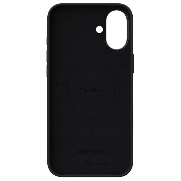 Spacecase Pure Mag Iphone 16 Plus Black zdjęcie 7