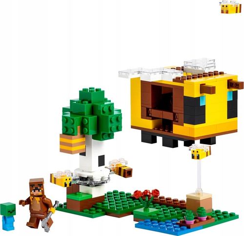 LEGO MINECRAFT KLOCKI 21241 PSZCZOŁY UL PASIEKA + TORBA PREZENTOWA LEGO na Arena.pl