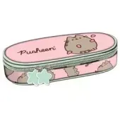 Piórnik saszetka z wewnętrzną klapką Pusheen pink
