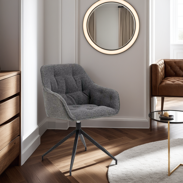 Krzesło Brooke obrotowe antracytowe Monza zdjęcie 2